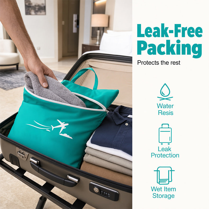 🏆 Last Day Special Price £8.78 ! 🔥Buy more save more🎁Large Waterproof Travel Laundry Bag – Durable, leakproof & spacious✨