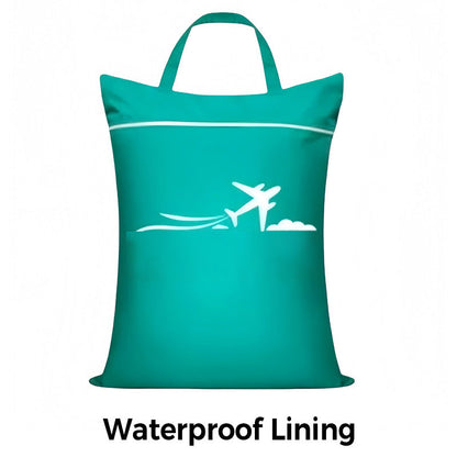 🏆 Last Day Special Price £8.78 ! 🔥Buy more save more🎁Large Waterproof Travel Laundry Bag – Durable, leakproof & spacious✨