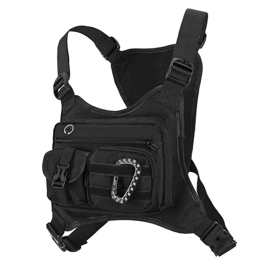 Men's Tactical Chest Rig Bag for Outdoor Cycling