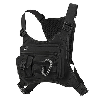 Men's Tactical Chest Rig Bag for Outdoor Cycling