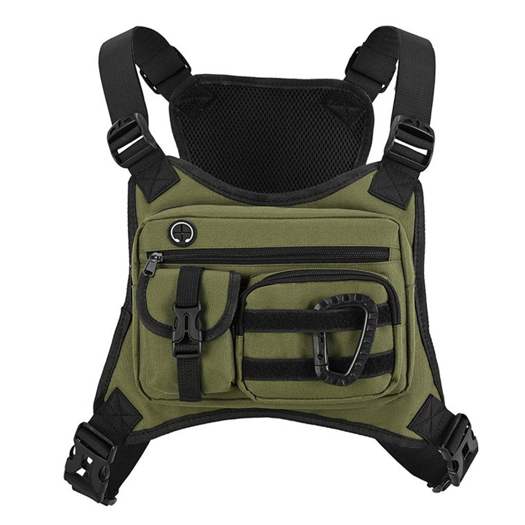 Men's Tactical Chest Rig Bag for Outdoor Cycling