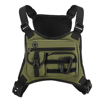 Men's Tactical Chest Rig Bag for Outdoor Cycling