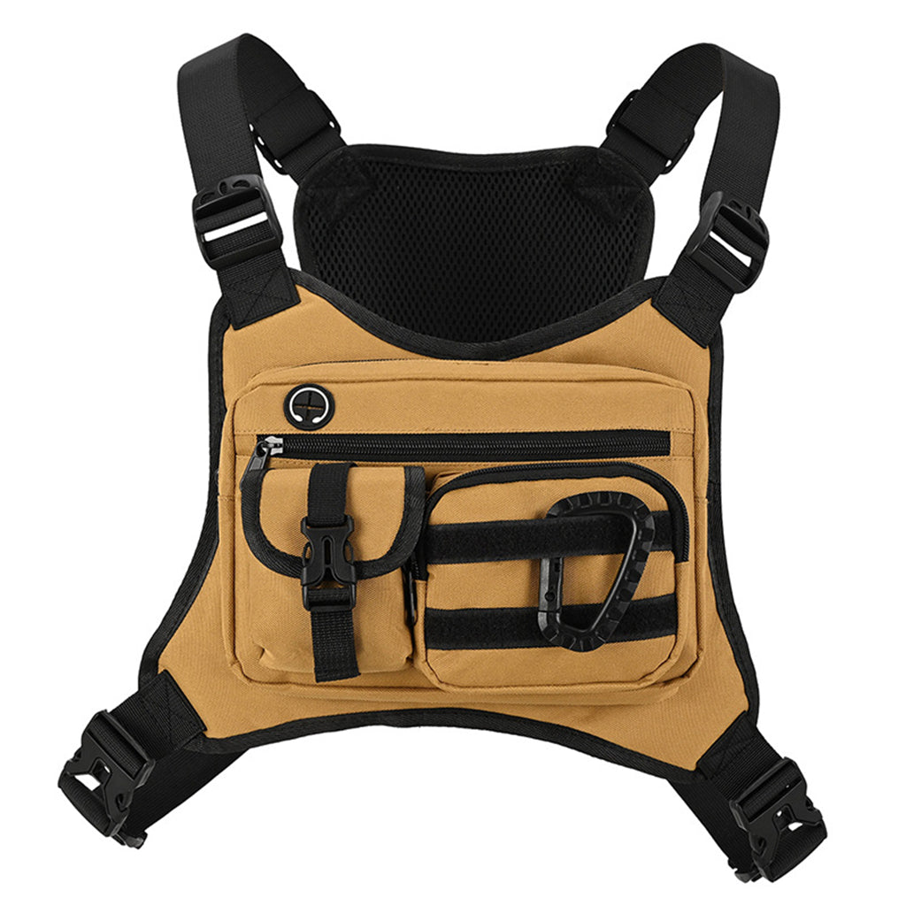 Men's Tactical Chest Rig Bag for Outdoor Cycling