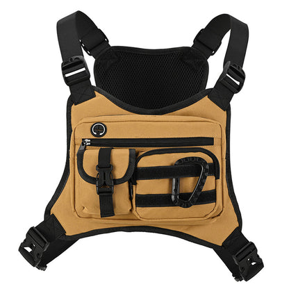 Men's Tactical Chest Rig Bag for Outdoor Cycling