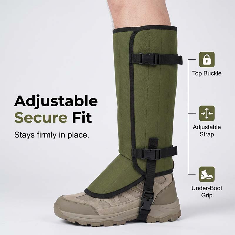 Waterproof Hiking Gaiters for Outdoor Adventures