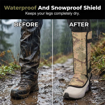 Waterproof Hiking Gaiters for Outdoor Adventures