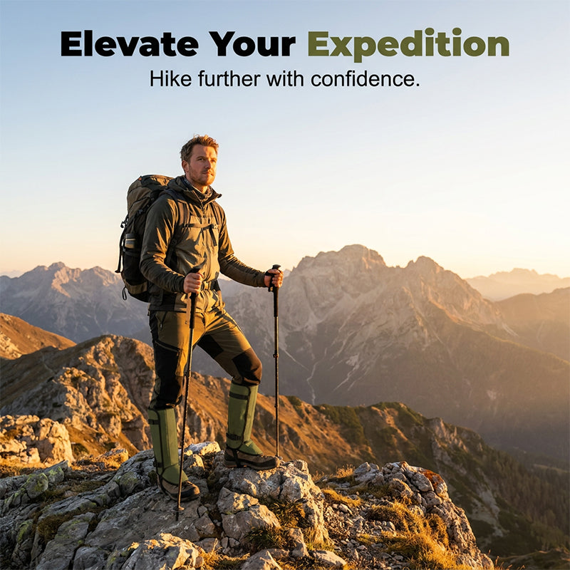Waterproof Hiking Gaiters for Outdoor Adventures