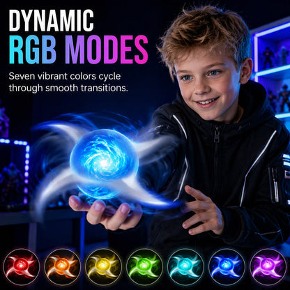 Glowing Cosplay Prop Whirlwind Spiral Rotating Shuriken
