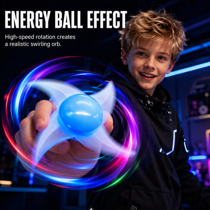 Glowing Cosplay Prop Whirlwind Spiral Rotating Shuriken