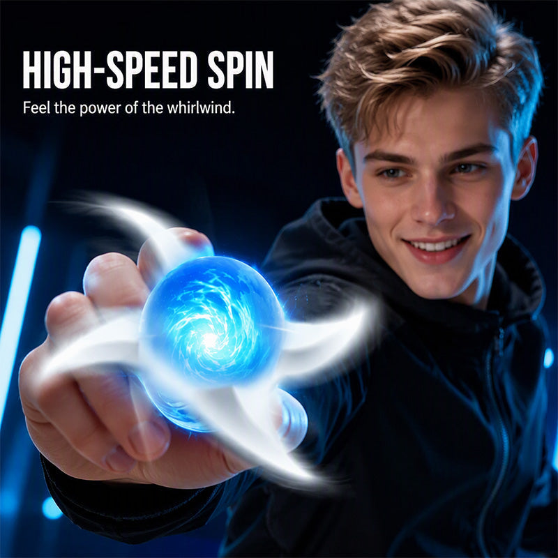 Glowing Cosplay Prop Whirlwind Spiral Rotating Shuriken