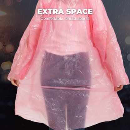 🔥Buy 1 Get 1 Free🌧️Pocket-Sized Disposable Raincoat | Lightweight Waterproof Emergency Poncho | Compact & Easy to Carry for Travel, Hiking & Outdoor Activities ☔