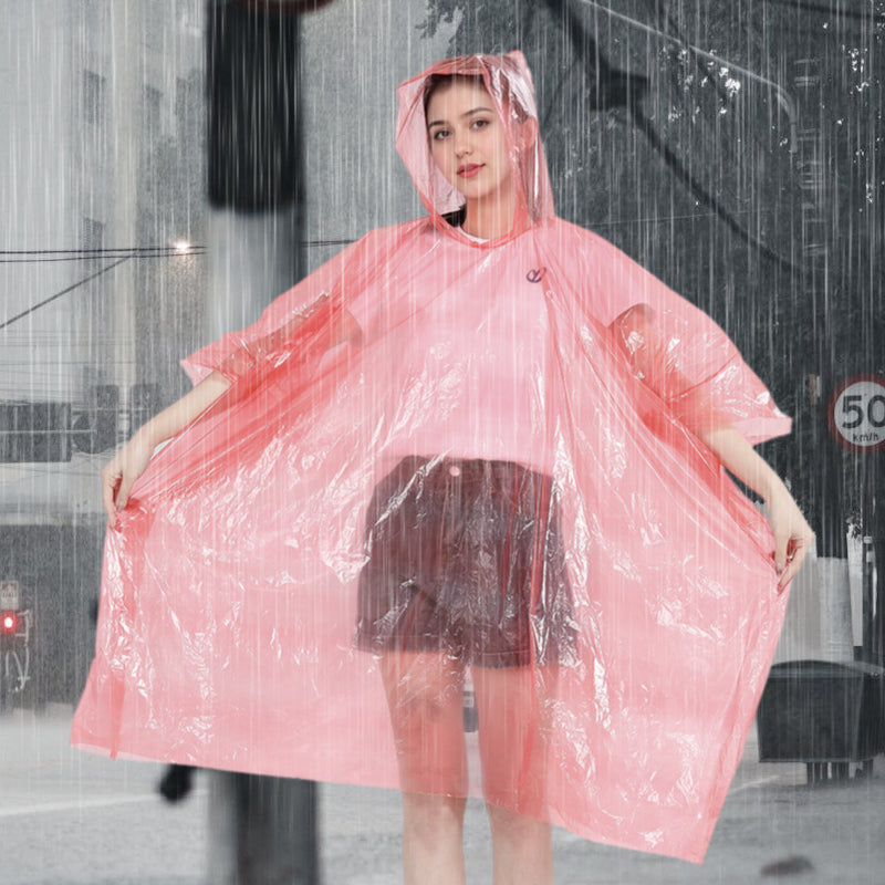 🔥Buy 1 Get 1 Free🌧️Pocket-Sized Disposable Raincoat | Lightweight Waterproof Emergency Poncho | Compact & Easy to Carry for Travel, Hiking & Outdoor Activities ☔