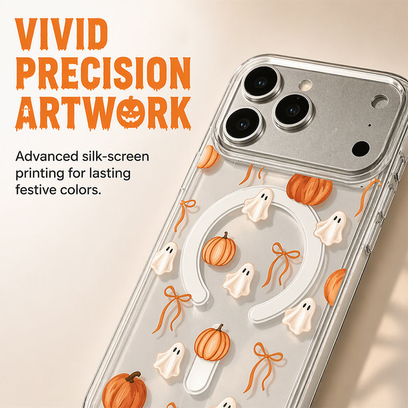 📢📢50% OFF !! ⏰Cute Halloween Clear Phone Case
