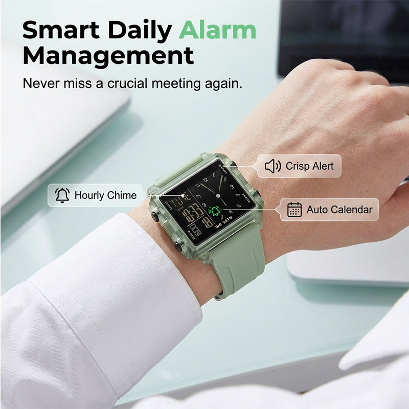 Waterproof Transparent Digital Watch