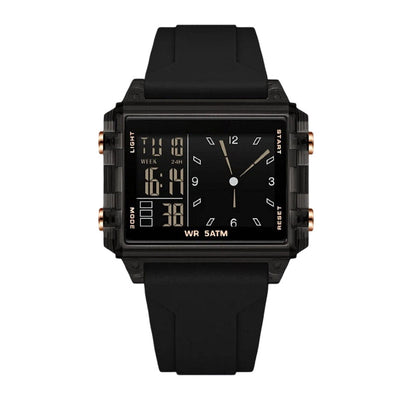 Waterproof Transparent Digital Watch