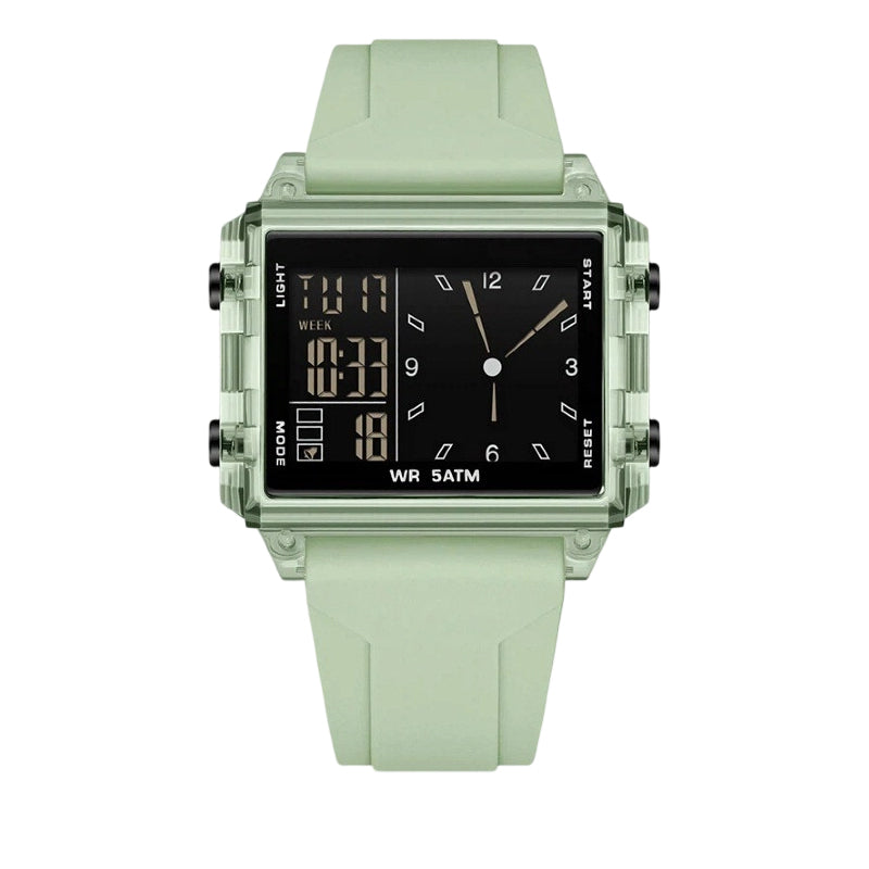 Waterproof Transparent Digital Watch