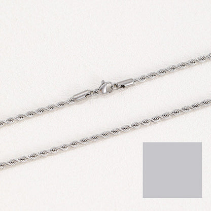 Men's Sprakling Rhinestone Pendant Necklace