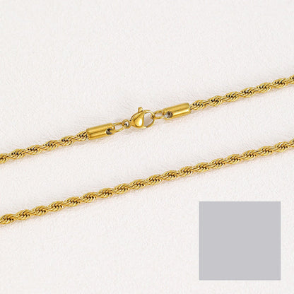 Men's Sprakling Rhinestone Pendant Necklace