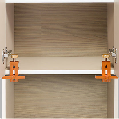 Adjustable Aluminum Alloy Cabinet Door Installation Positioner for 7-40mm
