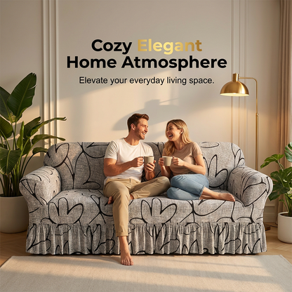 Universal Stretch Fitted Couch Slipcover