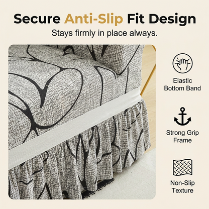 Universal Stretch Fitted Couch Slipcover