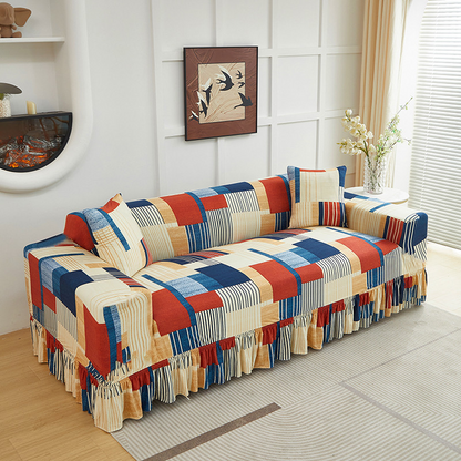 Universal Stretch Fitted Couch Slipcover