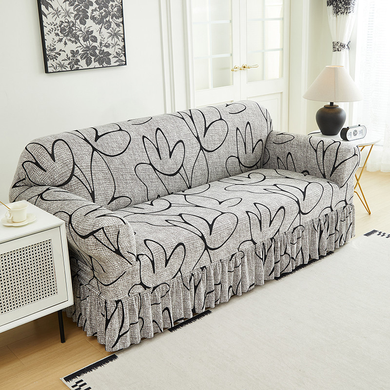 Universal Stretch Fitted Couch Slipcover