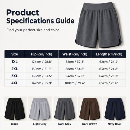 Women's Casual Wide-Leg Knee-Length Shorts