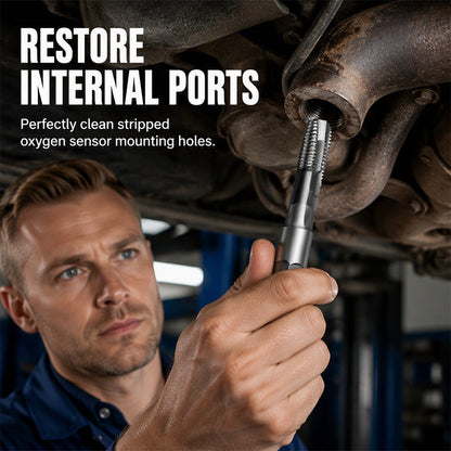 Exhaust Pipe Thread Chaser & Oxygen Sensor Repair Tool