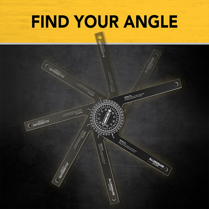 7-Inch Plastic or Aluminum Miter Saw Protractor