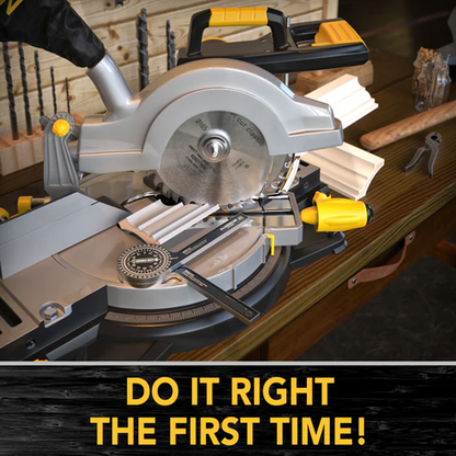 7-Inch Plastic or Aluminum Miter Saw Protractor