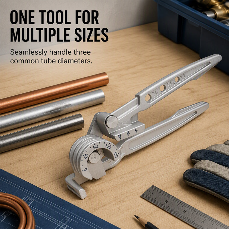 3-in-1 Manual Tube Bender
