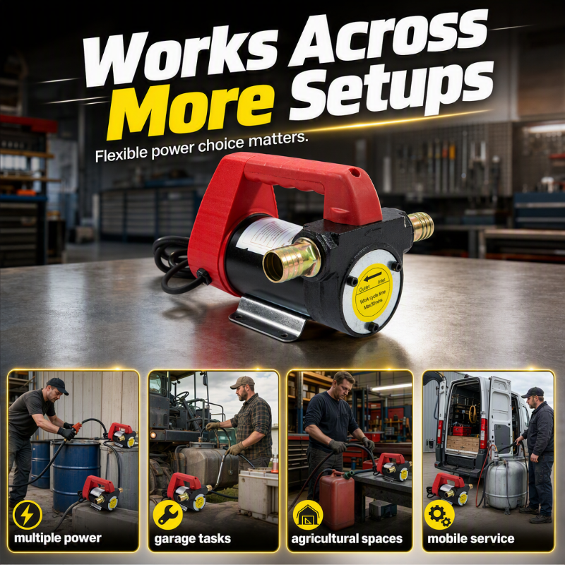 Portable Diesel Transfer Pump
