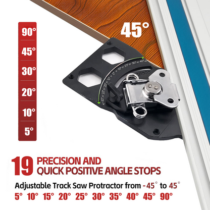 Precision Angle Track Saw Guide