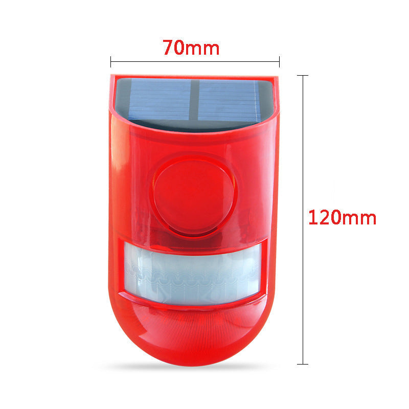🔥 50% OFF 🚨 🐗 Solar Animal Repeller: 110dB Alarm, 6 LED Flash, Motion Sensor, IP65, for Garden & Farm