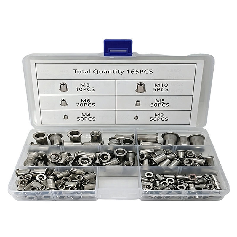 Knurled Rivet Nut Assortment Kit