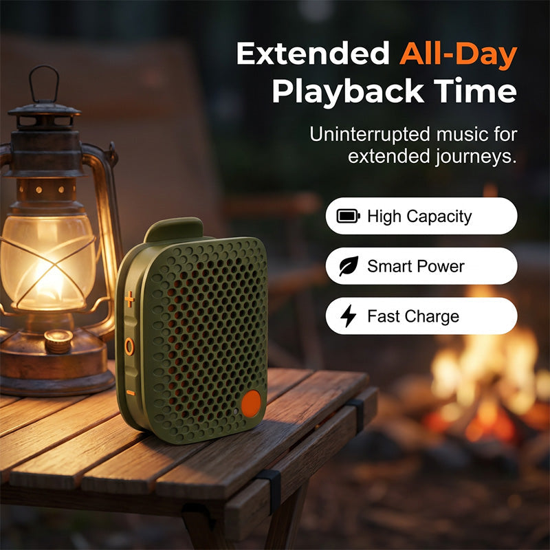 Portable Bluetooth Speaker with TWS Stereo IPX5 Waterproof Mini Wireless Speaker