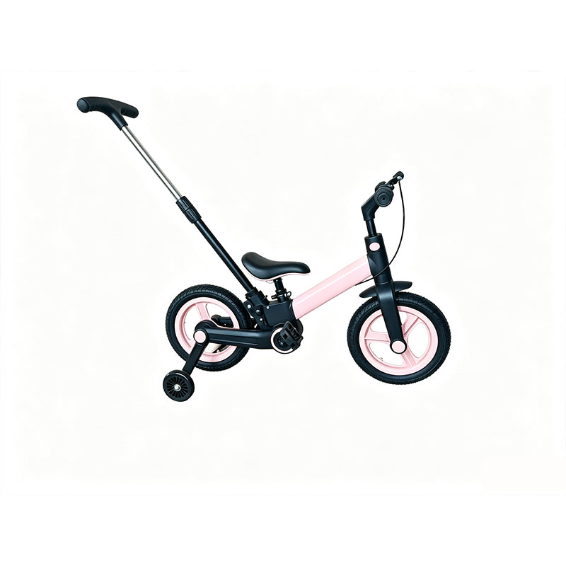 4-in-1 Convertible Kids Tricycle Balance Bike Stroller