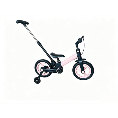 4-in-1 Convertible Kids Tricycle Balance Bike Stroller