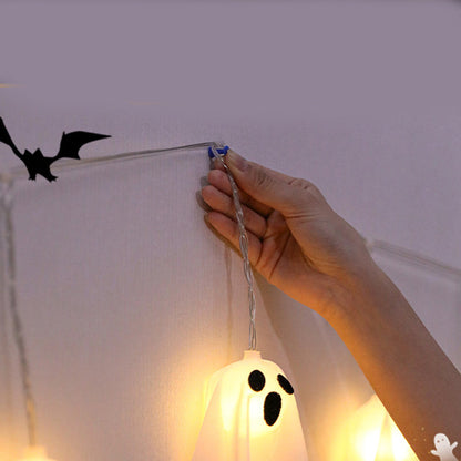 Halloween Decoration Ghost String Lights