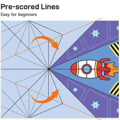 Creative DIY Paper Airplane Set For Kids