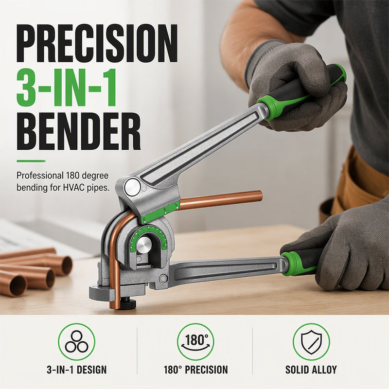3-in-1 Manual Tubing Bender