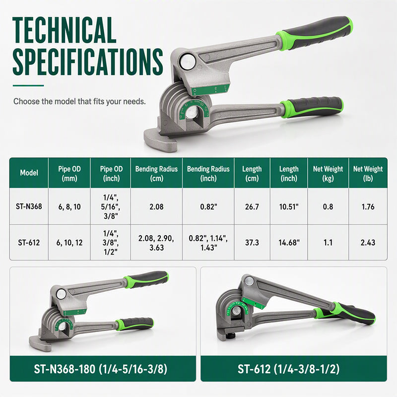 3-in-1 Manual Tubing Bender