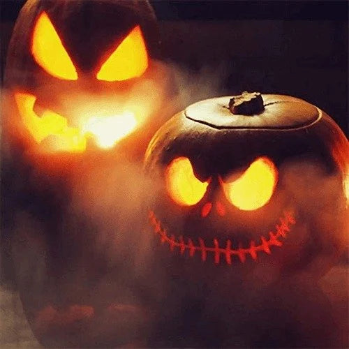 12-Color LED Ultrasonic Mist Maker Fogger | Water Fountain Humidifier for Pond, Aquarium & Halloween Decor