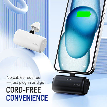 Compact Dual Plug Quick Charge Power Bank