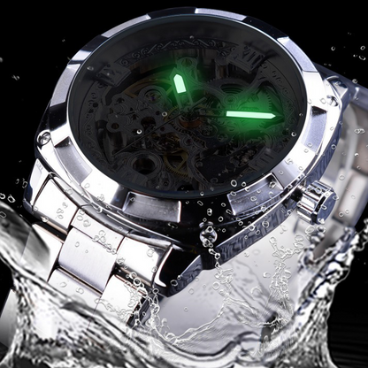 ⏳🔥LIMITED-TIME 50% OFF! ⏰Skeleton Automatic Watch – See The Movement, Feel The Craft – Self-Winding, Gold-Tone, Dress-Casual Style for Every Occasion 💼