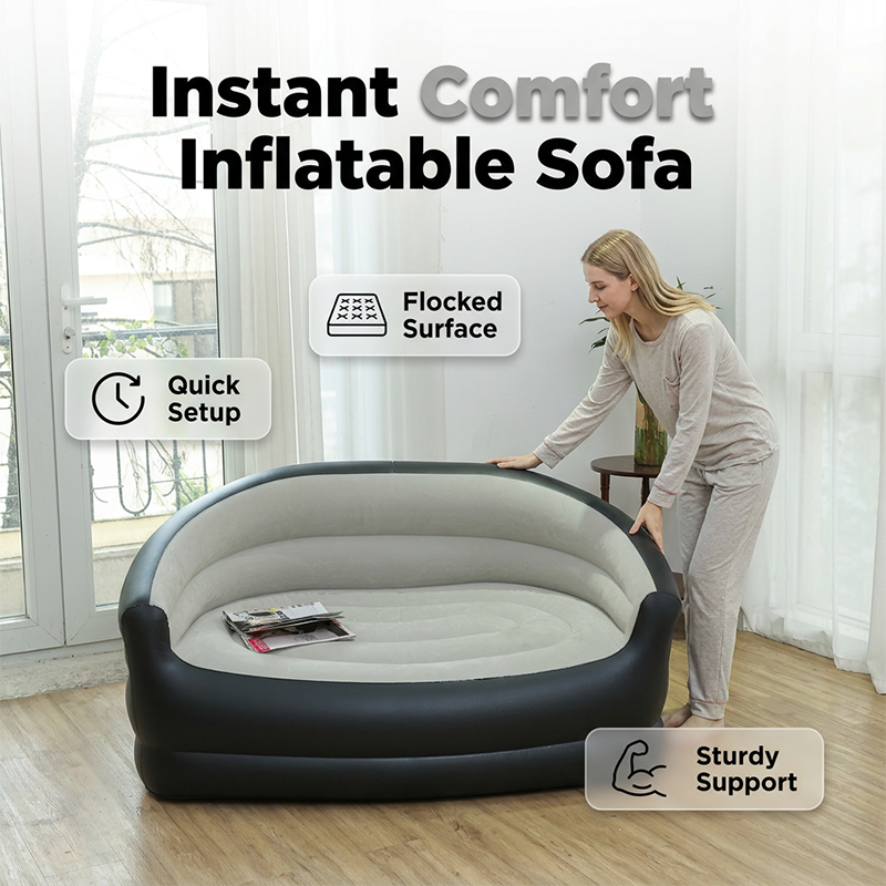 ⏰Limit Time 50% OFF! Portable Inflatable Double Sofa