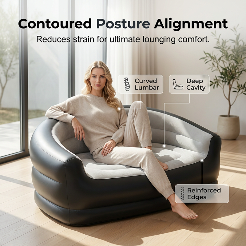 ⏰Limit Time 50% OFF! Portable Inflatable Double Sofa