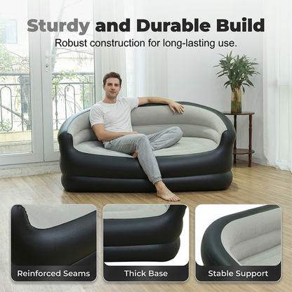 ⏰Limit Time 50% OFF! Portable Inflatable Double Sofa