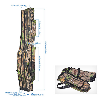 Large Capacity Fishing Rod & Gear Bag